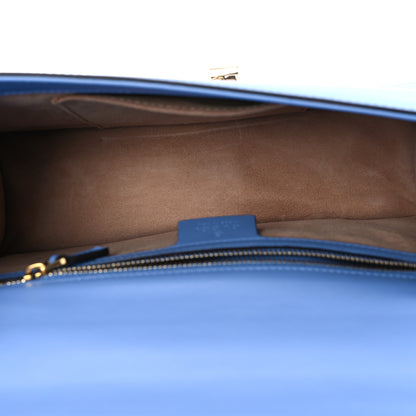 Gucci Calfskin Small Sylvie Shoulder Bag Clear Sky Blue 5 of 11