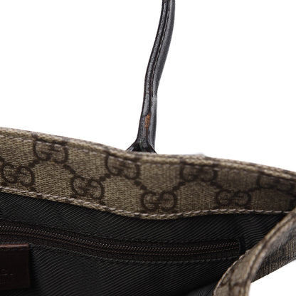 Gucci GG Plus Monogram Small Vertical Tote Dark Brown 8 of 13