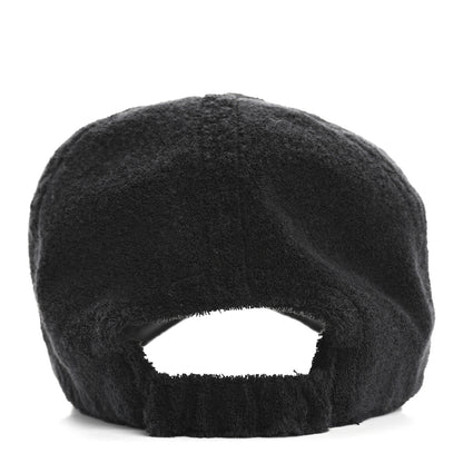 Chanel Terry Cotton CC Logo Hat Cap M Black 6 of 11