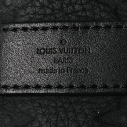 Louis Vuitton Monogram Taurillon Keepall Bandouliere 25 Black 5 of 9