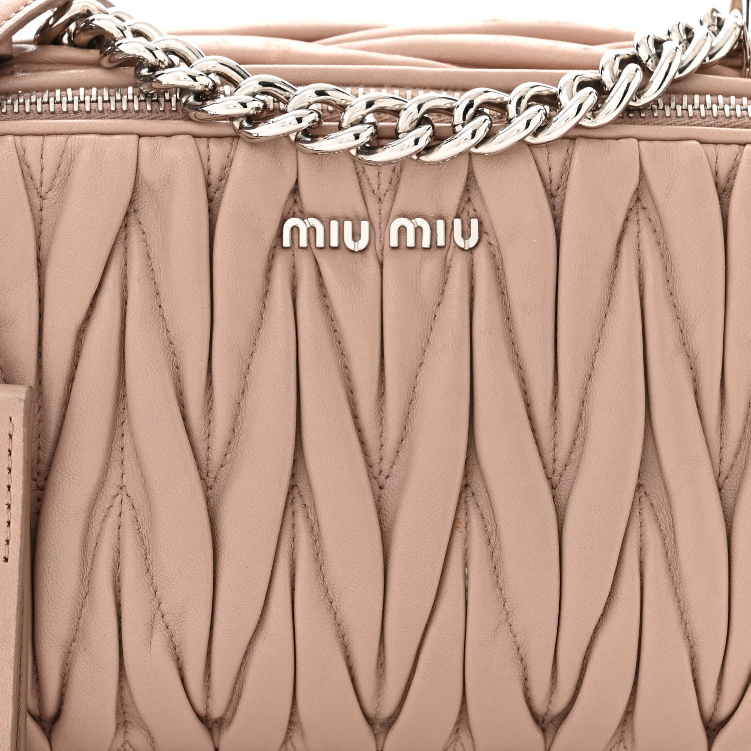 Miu Miu Nappa Matelasse Camera Bag Cammeo 10 of 17