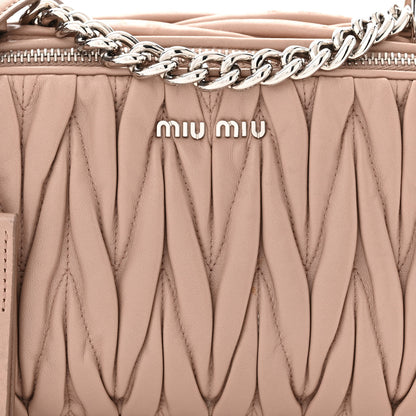 Miu Miu Nappa Matelasse Camera Bag Cammeo 10 of 17