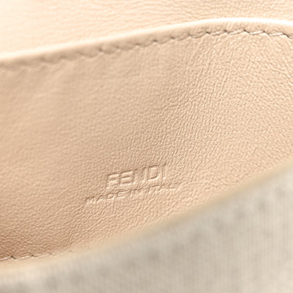 Fendi Kuban Canvas FF Embroidered Nano Baguette Charm Grezzo Multicolor 6 of 11