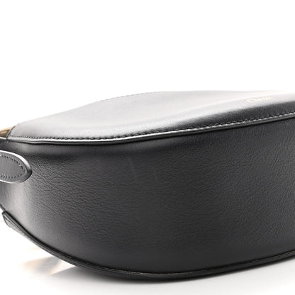Chloe Small Grain Calfskin Kiss Bag Black 8 of 9