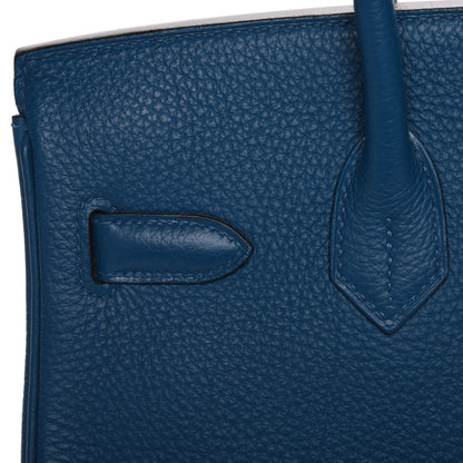Hermes Togo Birkin 30 Bleu de Galice 5 of 22