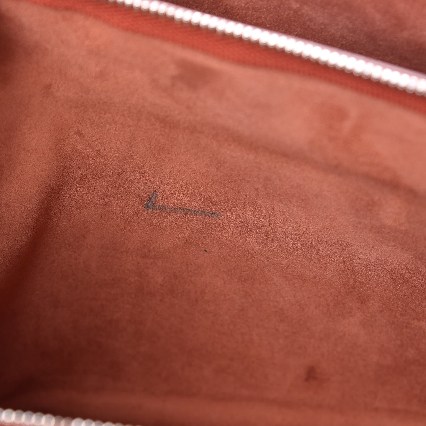 Smooth Calfskin Blade Chain Flap Terracotta