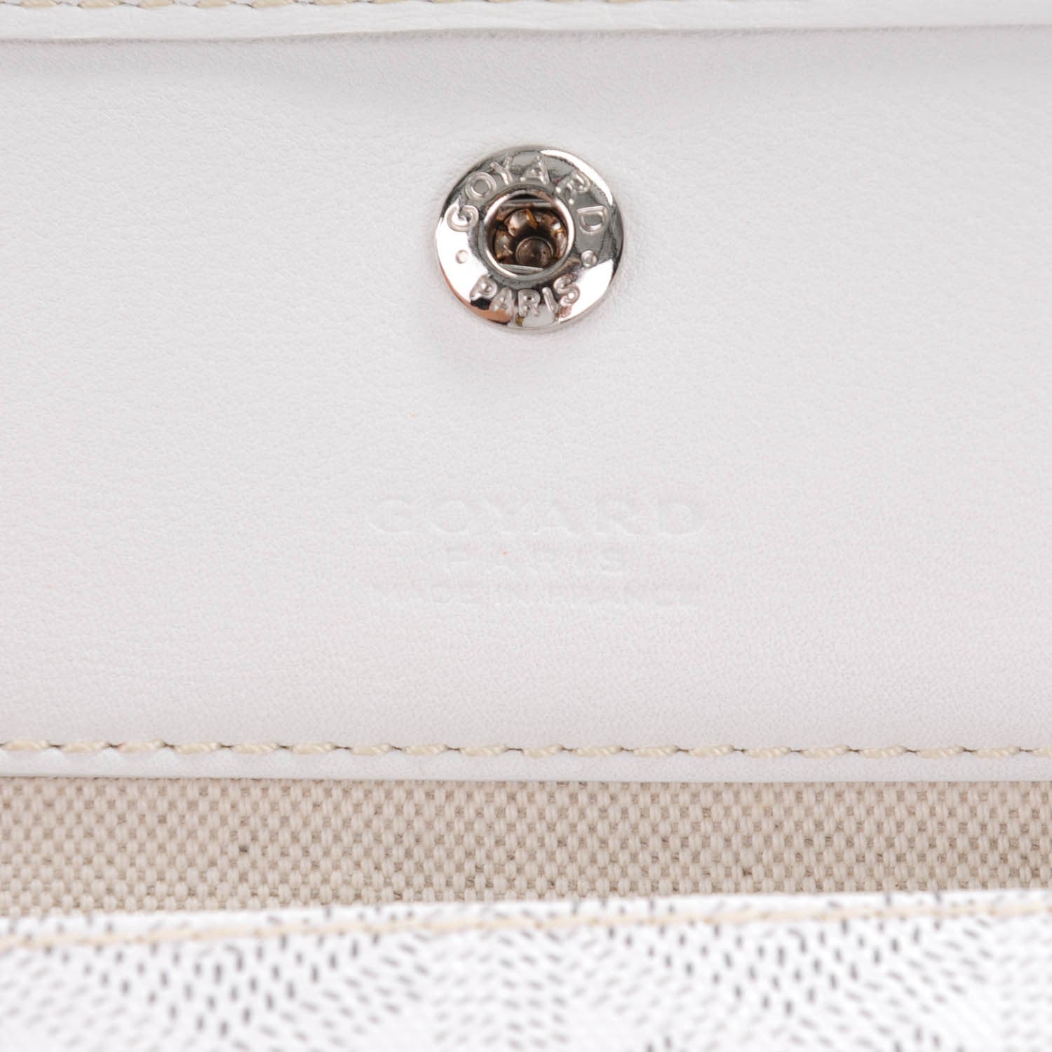 Goyard Goyardine Saint Louis GM White 10 of 11