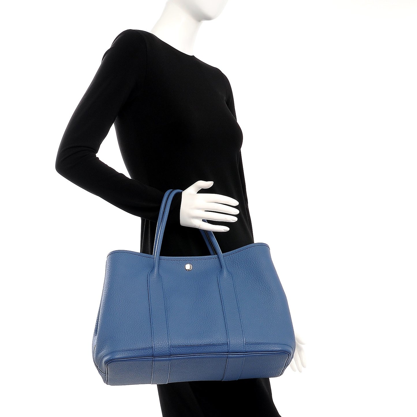 Vache Country Garden Party Tote 36 MM Bleu Agate