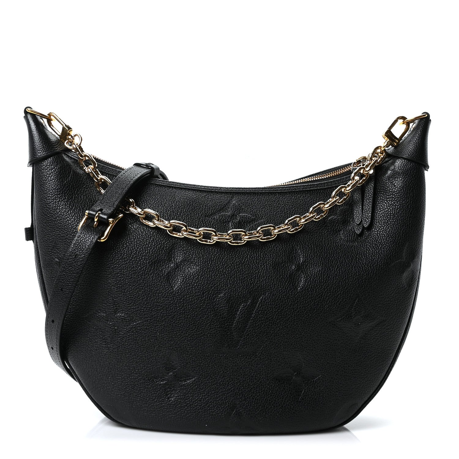 Louis Vuitton Empreinte Monogram Giant Loop Hobo Black 1 of 11