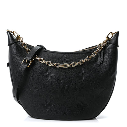 Louis Vuitton Empreinte Monogram Giant Loop Hobo Black 1 of 11