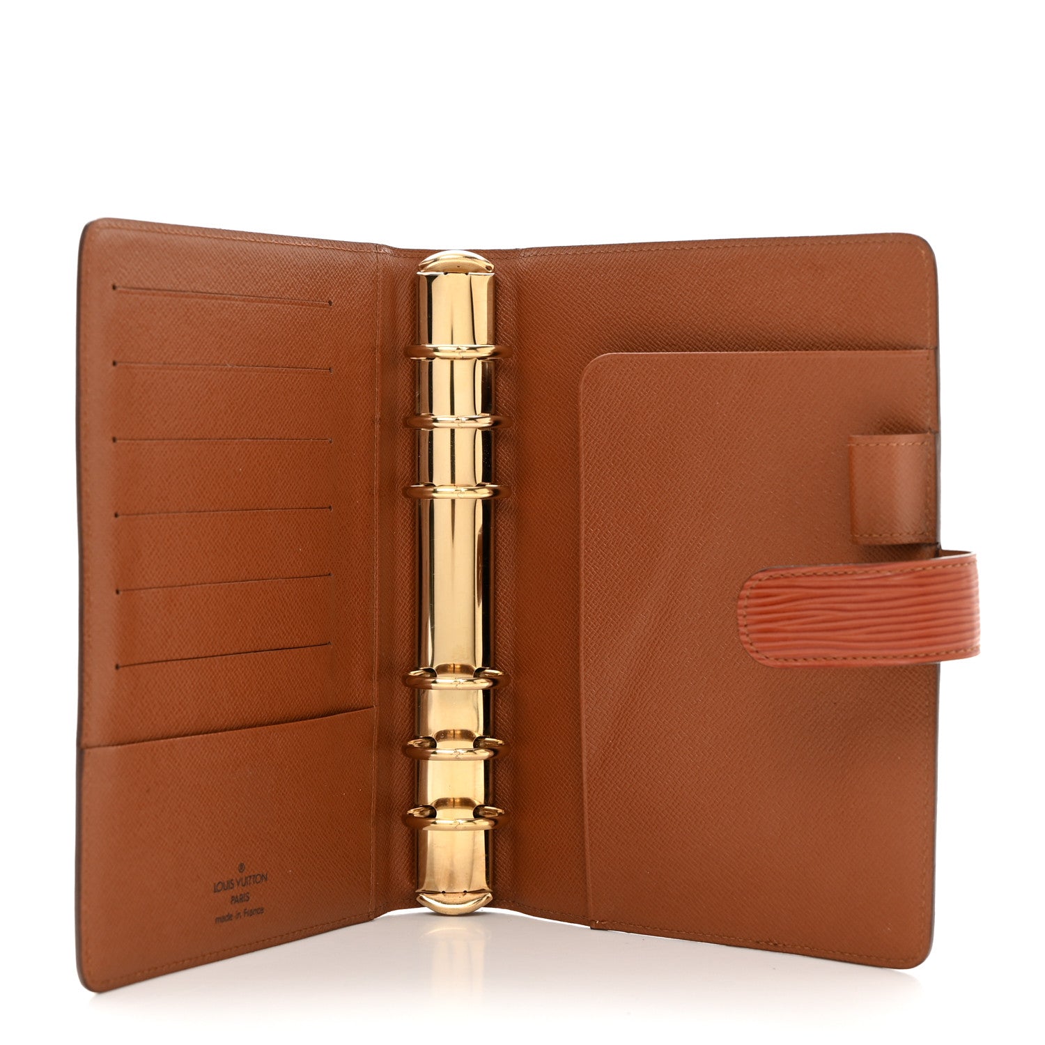 Louis Vuitton Epi Medium Ring Agenda Cover Kenyan Fawn 5 of 9