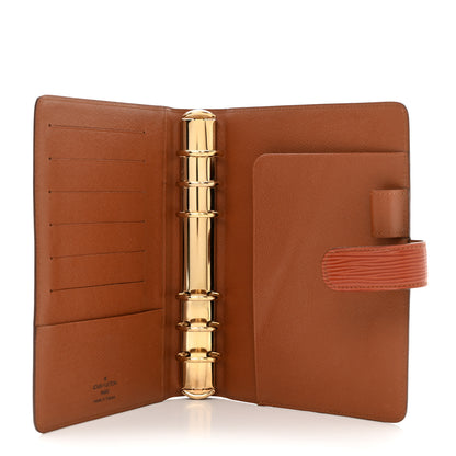Louis Vuitton Epi Medium Ring Agenda Cover Kenyan Fawn 5 of 9