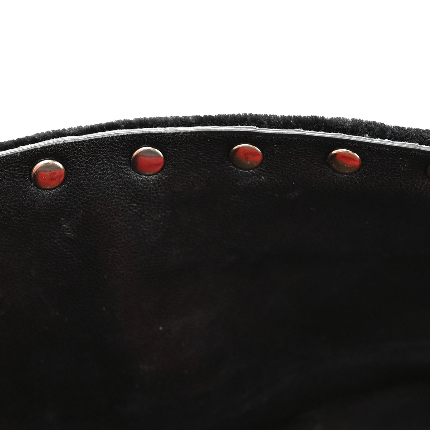 Velvet Small Rockstud Spike Shoulder Bag Black
