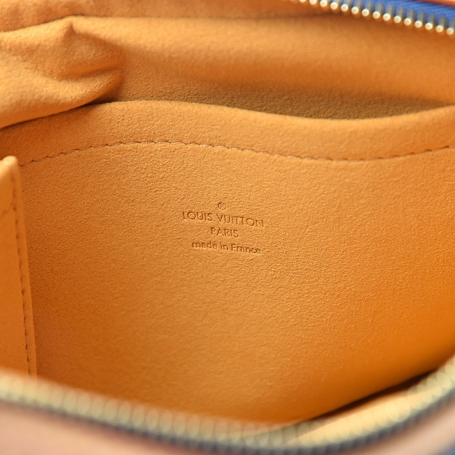 Louis Vuitton Monogram Denim Bum Bag Blue 6 of 10
