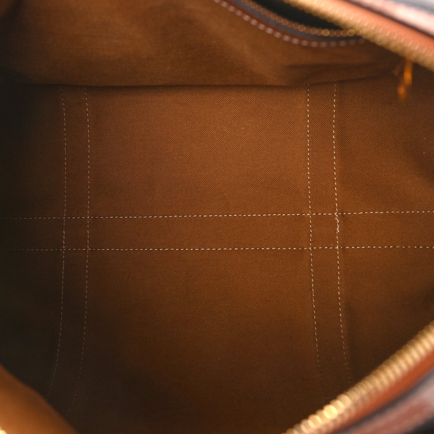 Triomphe Canvas Calfskin Boston Bag Tan
