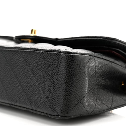 Chanel Caviar Quilted Small Double Flap Black 10 of 10
