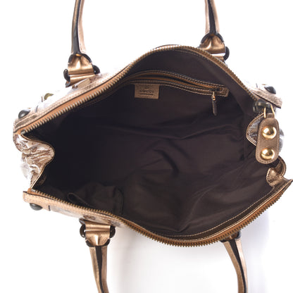 Gucci Crystal Monogram Babouska Tote 5 of 10