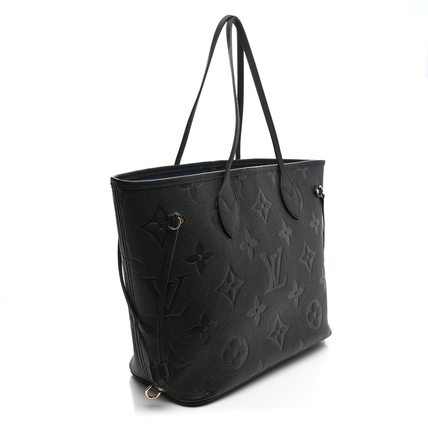 Louis Vuitton Empreinte Monogram Giant Neverfull MM Black 4 of 10