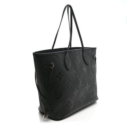 Louis Vuitton Empreinte Monogram Giant Neverfull MM Black 4 of 10
