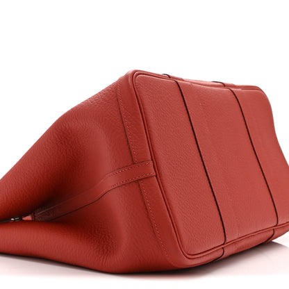Hermes Vache Country Garden Party 36 MM Rouge Venetian 9 of 11