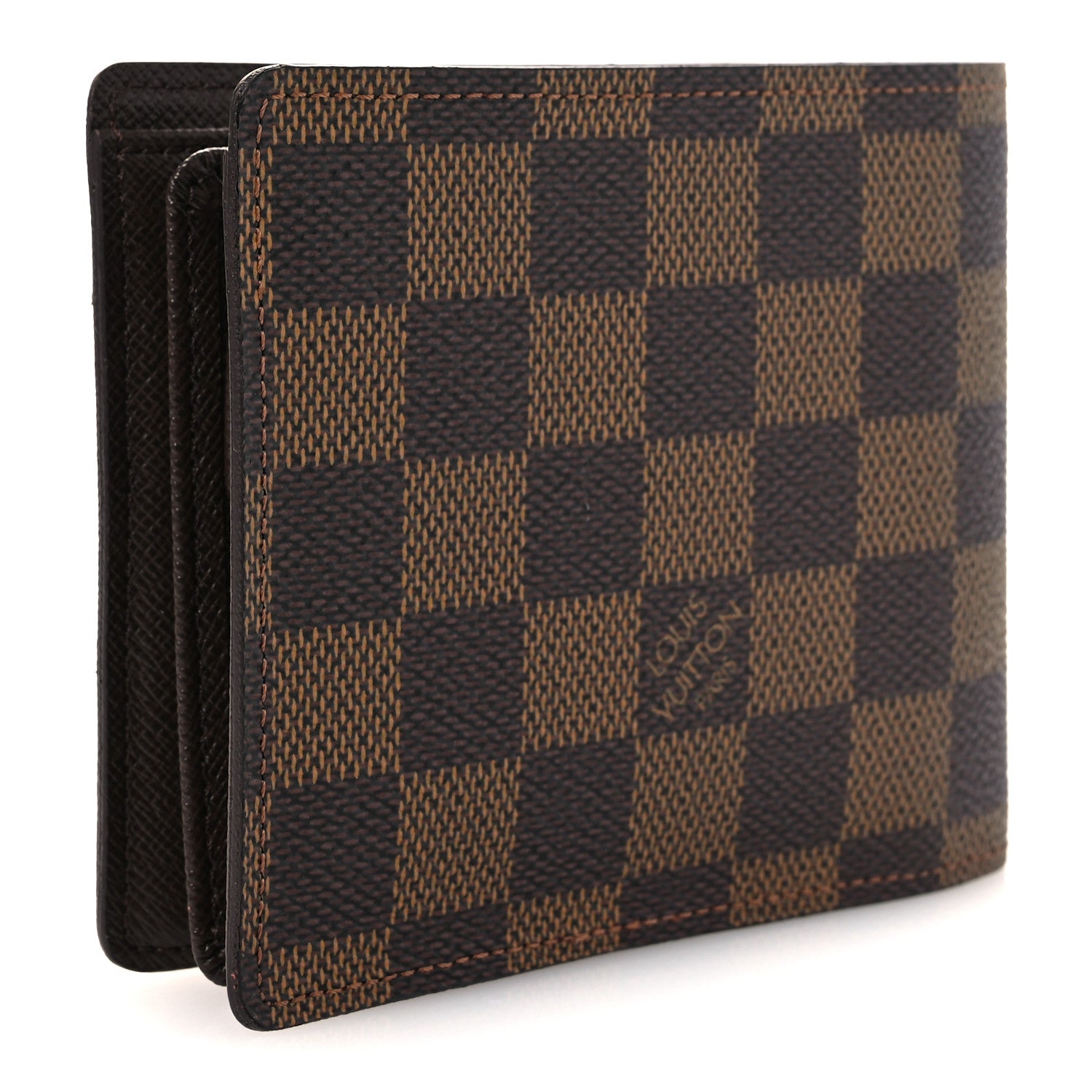 Louis Vuitton Damier Ebene Florin Wallet 3 of 7
