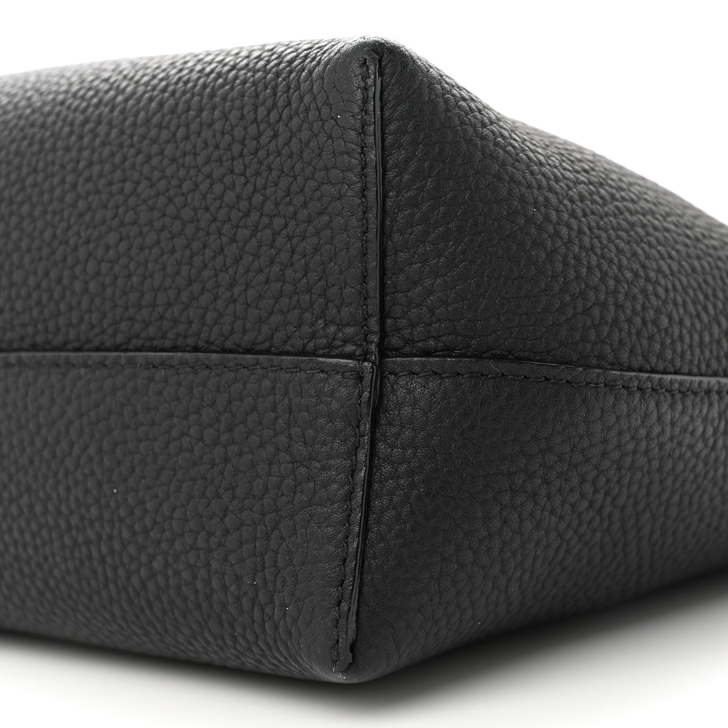The Row Grained Calfskin Small Park Tote Black 10 of 12