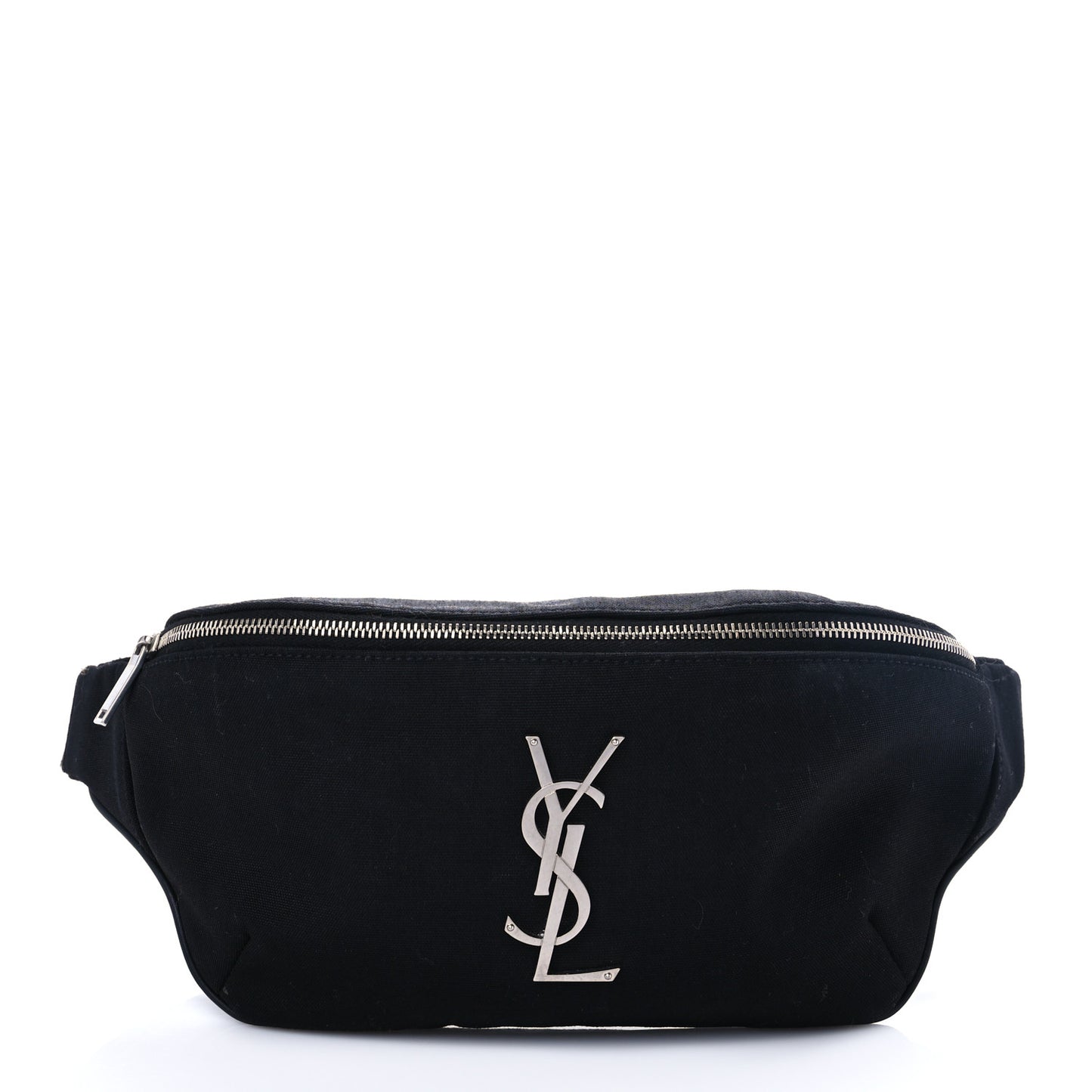 Canvas Monogram Belt Bag Black
