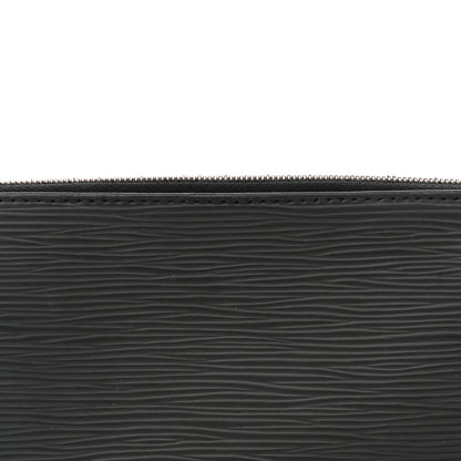 Louis Vuitton Epi Pochette Accessories NM Black 8 of 10