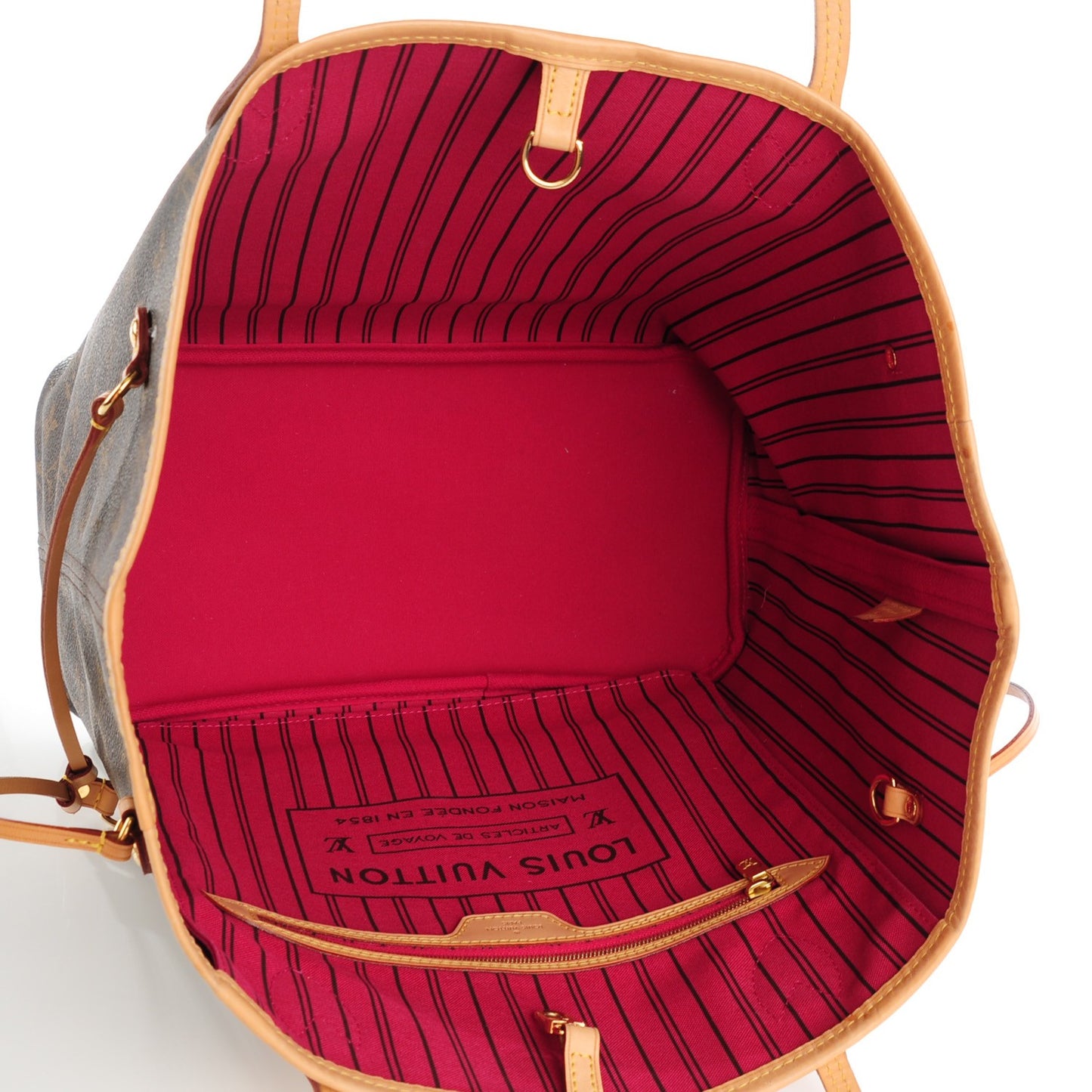 Monogram Neverfull MM Pivoine