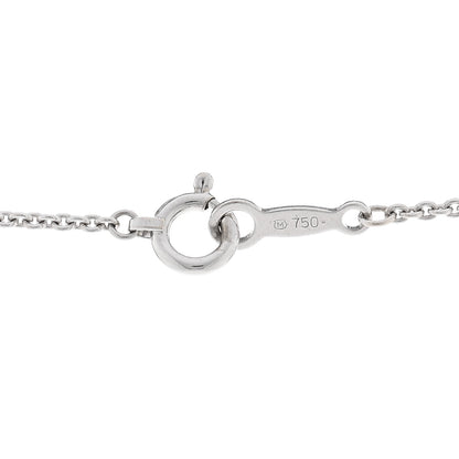 Mikimoto 18K White Gold Diamond Akoya Pearl 5.5-7mm Drop Pendant Necklace 4 of 4