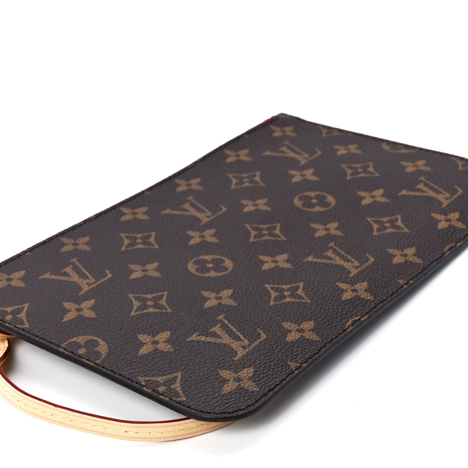 Louis Vuitton Monogram Neverfull MM GM Pochette Cherry 9 of 10