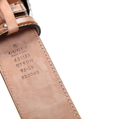 Gucci Lisse Calfskin Dionysus 35mm Belt 95 38 Cuir 5 of 7
