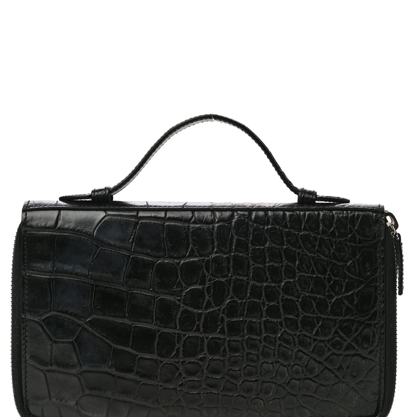 Crocodile Travel Document Case Black