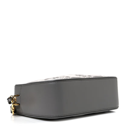 Gucci Calfskin GG Matelasse Shoulder Bag Dusty Grey Natural 4 of 10