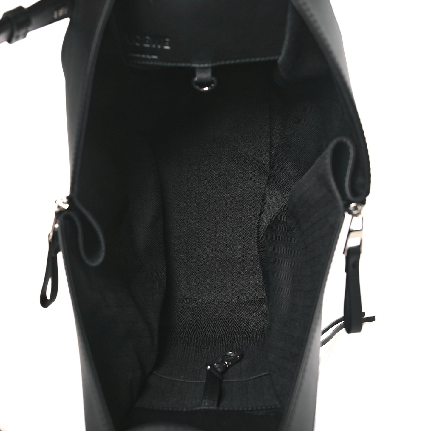 Calfskin Small Hammock Shoulder Bag Black
