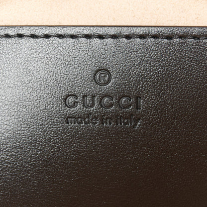 Gucci Calfskin Matelasse Small GG Marmont Chain Shoulder Bag Black 6 of 11