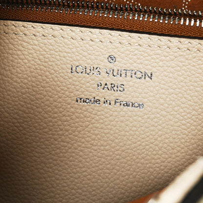 Louis Vuitton Mahina Carmel Hobo Creme 6 of 9