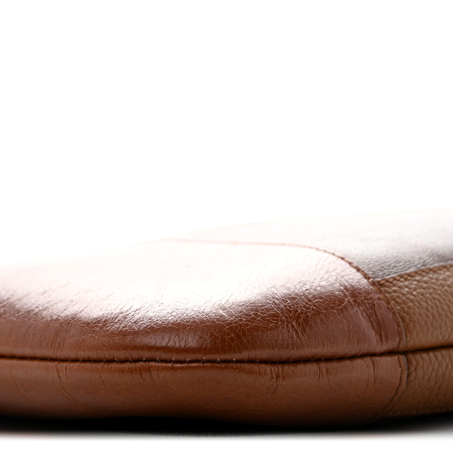 Miu Miu Nappa Patchwork Ivy Bag Cognac 8 of 9