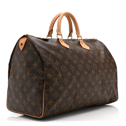Louis Vuitton Monogram Speedy 40 2 of 9
