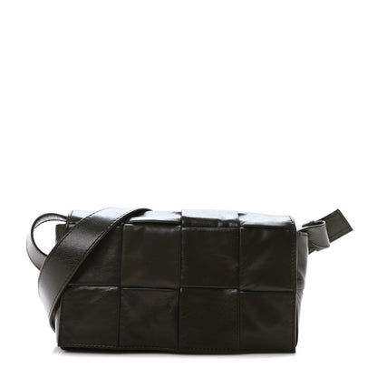 Bottega Veneta Paper Calfskin Intrecciato Cassette Belt Bag Crocodile 1 of 10