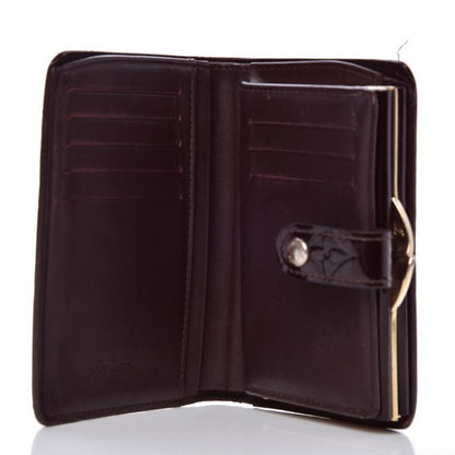 Louis Vuitton Vernis French Purse Wallet Amarante 5 of 15