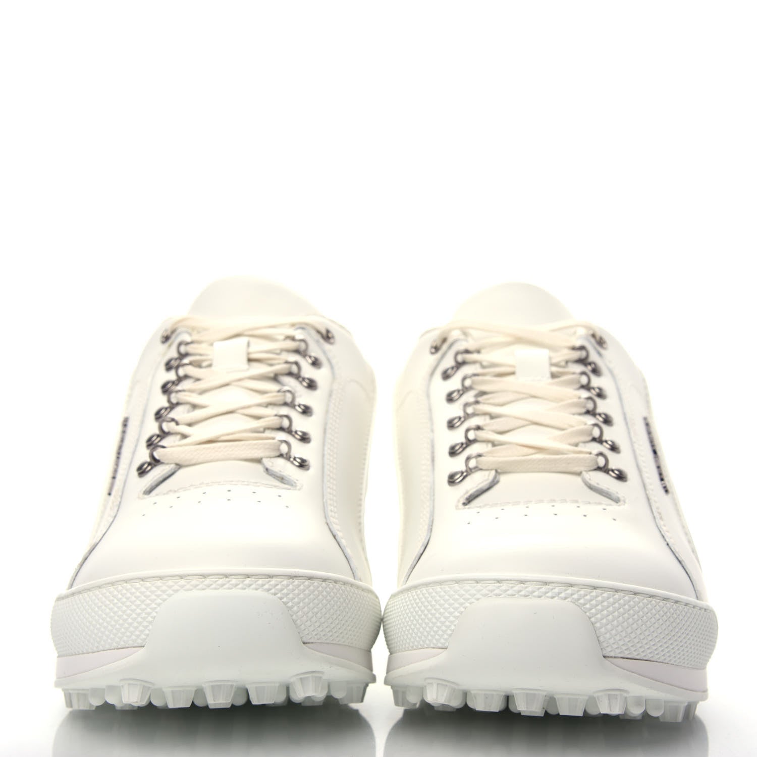 Saint Laurent Calfskin Jump Low Top Sneakers 42 White 2 of 11