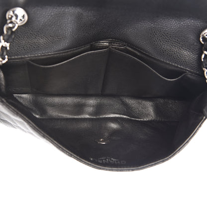Chanel Caviar Quilted East West Flap Black 5 of 11