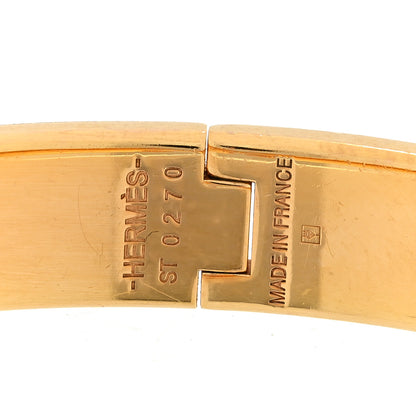 Hermes Enamel Narrow Clic Clac H Bracelet PM Black 4 of 4