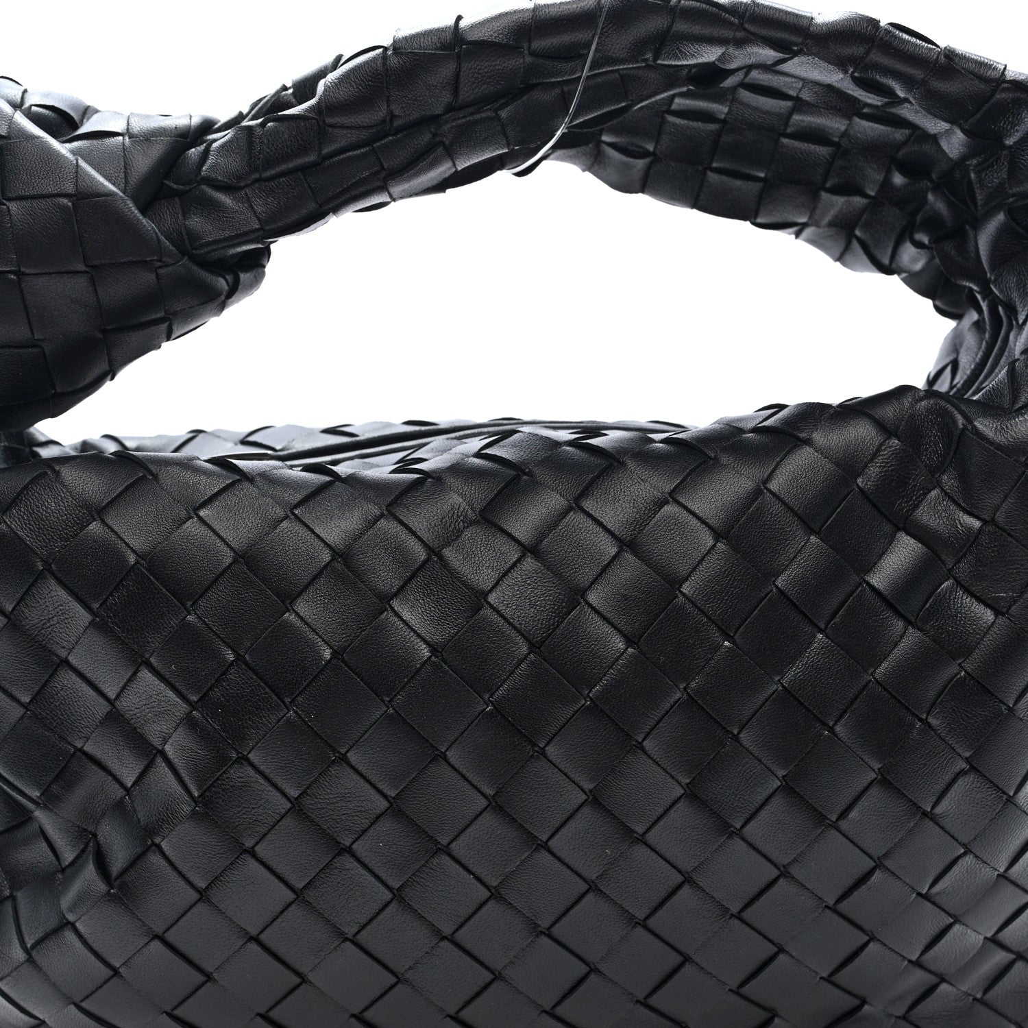 Bottega Veneta Nappa Intrecciato Teen Jodie Hobo Black 6 of 8