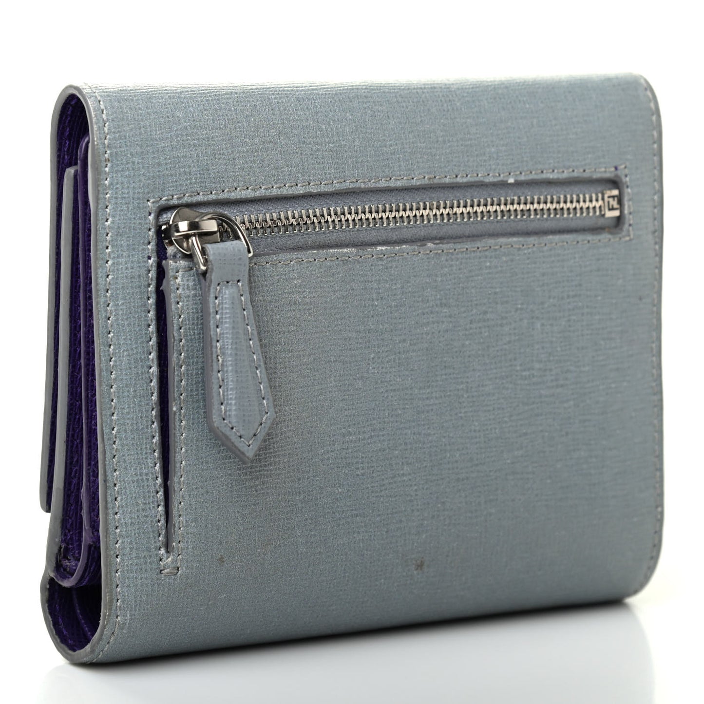 Vitello Elite Studded Hypnoteyes French Wallet Polvere Multicolor