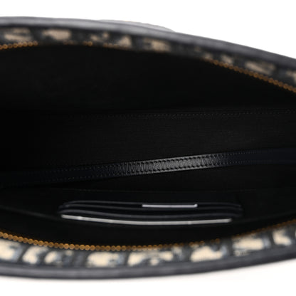 Christian Dior Oblique 30 Montaigne Pouch Blue 5 of 10