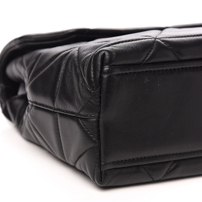 Prada Nappa Triangle Stitched Large Spectrum Bag Black 9 of 13