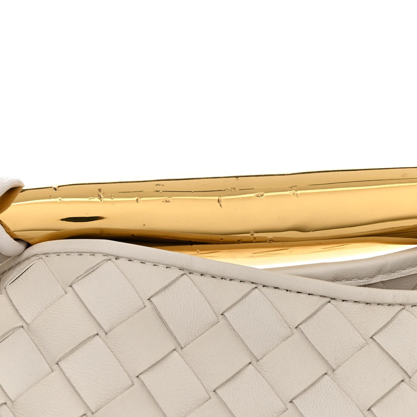 Nappa Intrecciato Sardine Bag Chalk