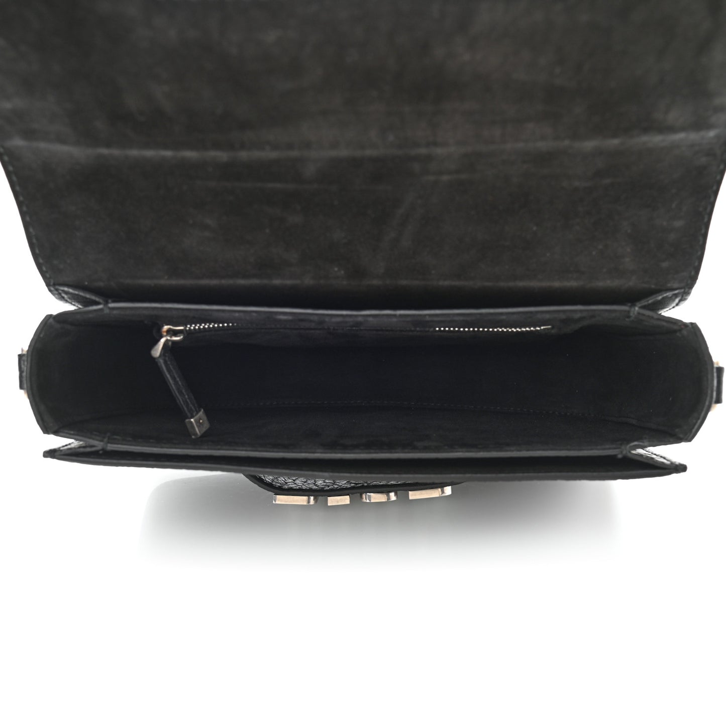 Canyon Grained Lambskin Dio(r)evolution Flap Bag Black
